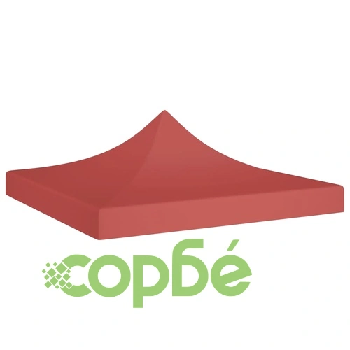 Покривало за парти шатра, 2x2 м, цвят теракота, 270 г/м²  ➤ топ цена ➤ sorbe.bg