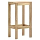 Градински бар табуретки, 2 бр, импрегниран бор