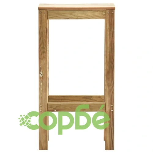 Градински бар табуретки, 4 бр, импрегниран бор ➤ топ цена ➤ sorbe.bg