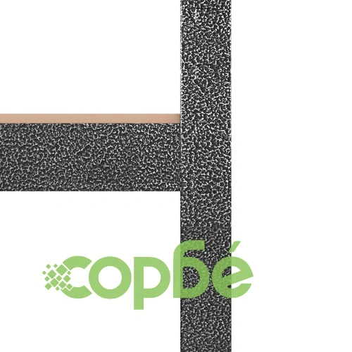 Здрави стелажи с 5 рафта 3 бр сиви стомана и инженерно дърво ➤ топ цена ➤ sorbe.bg