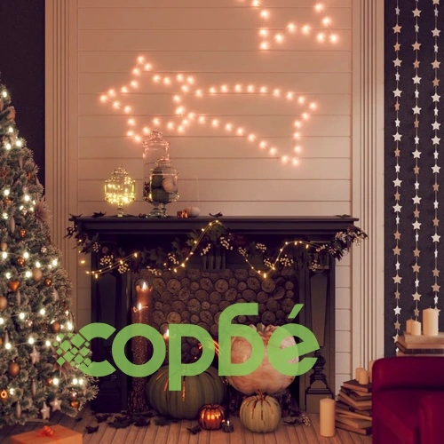 Коледни фигури комети с 48 светодиода 2 бр топло бяло 65x28 см ➤ топ цена ➤ sorbe.bg