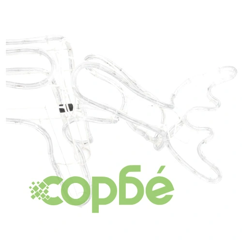 Коледни фигури на елени, 2 бр, топло бяло, 73x31x45 см ➤ топ цена ➤ sorbe.bg