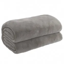 Утежнено одеяло с плик, сиво, 140x200 см, 6 кг, плат