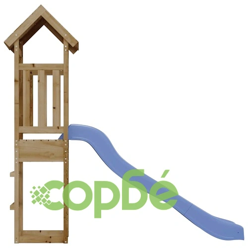 Комбинирано детско съоръжение за игра, импрегниран бор ➤ топ цена ➤ sorbe.bg
