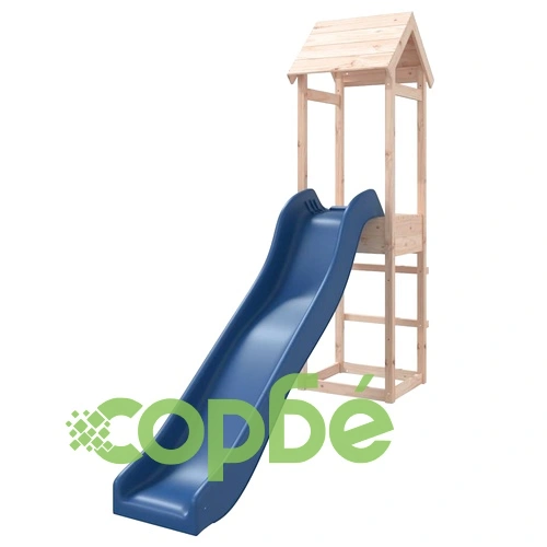 Комбинирано детско съоръжение за игра на открито, бор масив ➤ топ цена ➤ sorbe.bg