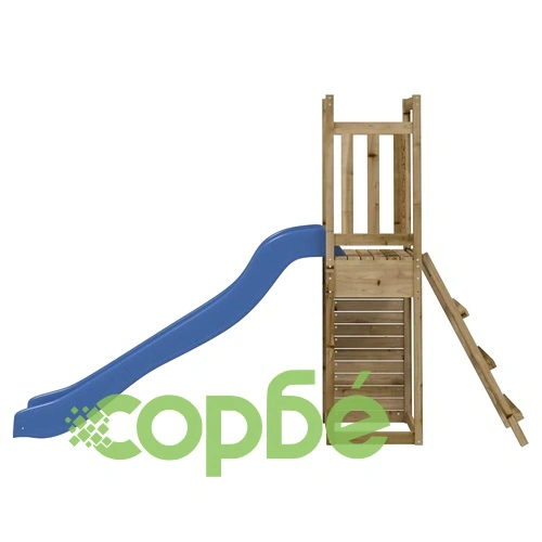 Комбинирано детско съоръжение за игра, импрегниран бор ➤ топ цена ➤ sorbe.bg