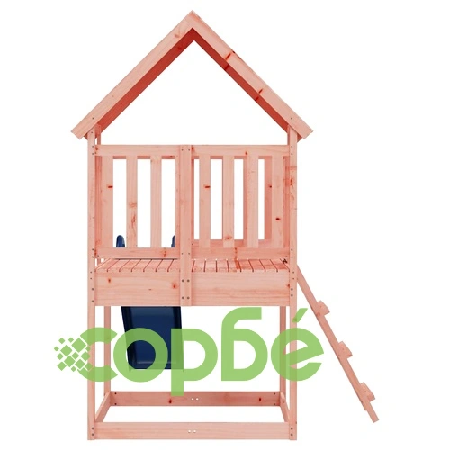 Комбинирано детско съоръжение, масивна дугласка дървесина ➤ топ цена ➤ sorbe.bg