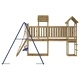 Комбинирано детско съоръжение за игра, импрегниран бор