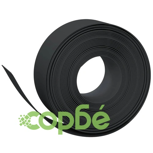 Градински кантове, 3 бр, черни, 10 м, 20 см, полиетилен ➤ топ цена ➤ sorbe.bg