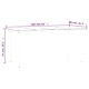 Градински трапезен комплект от 7 части, полиратан, сив