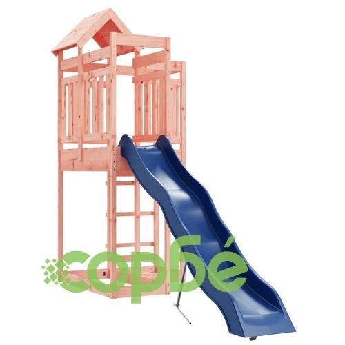 Комбинирано детско съоръжение, масивна дугласка дървесина ➤ топ цена ➤ sorbe.bg
