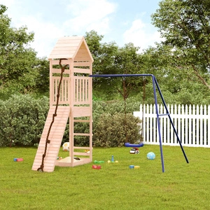 Комбинирано детско съоръжение за игра на открито, бор масив