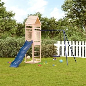 Комбинирано детско съоръжение за игра на открито, бор масив