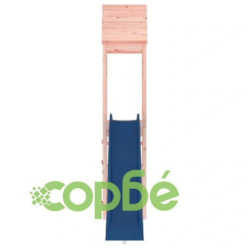 Комбинирано детско съоръжение, масивна дугласка дървесина ➤ топ цена ➤ sorbe.bg