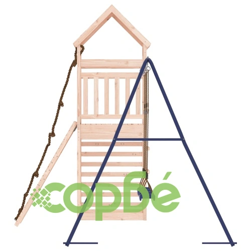 Комбинирано детско съоръжение за игра на открито, бор масив ➤ топ цена ➤ sorbe.bg