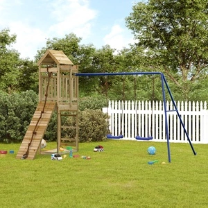 Комбинирано детско съоръжение за игра, импрегниран бор