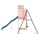 Комбинирано детско съоръжение, масивна дугласка дървесина