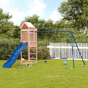 Комбинирано детско съоръжение, масивна дугласка дървесина