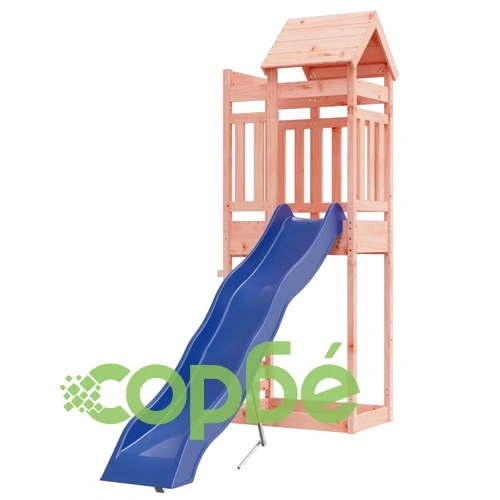 Комбинирано детско съоръжение, масивна дугласка дървесина ➤ топ цена ➤ sorbe.bg