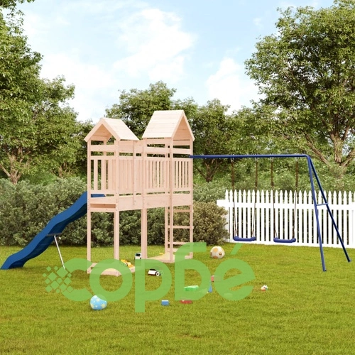 Комбинирано детско съоръжение за игра на открито, бор масив ➤ топ цена ➤ sorbe.bg