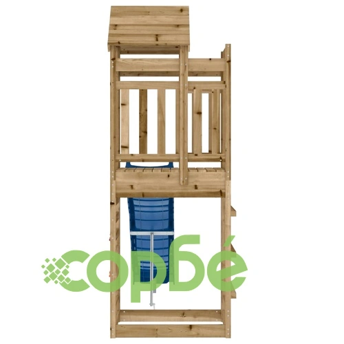 Комбинирано детско съоръжение за игра, импрегниран бор ➤ топ цена ➤ sorbe.bg