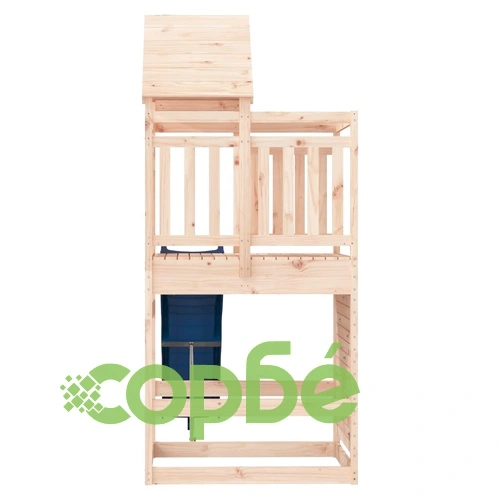 Комбинирано детско съоръжение за игра на открито, бор масив ➤ топ цена ➤ sorbe.bg