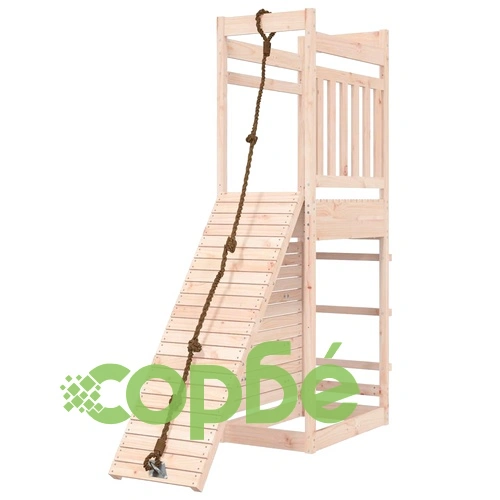 Комбинирано детско съоръжение за игра на открито, бор масив ➤ топ цена ➤ sorbe.bg