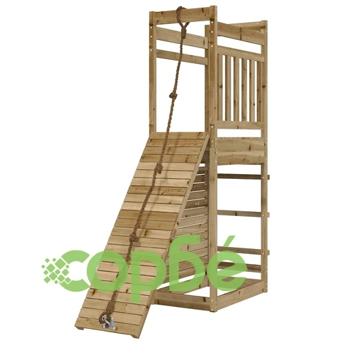 Комбинирано детско съоръжение за игра, импрегниран бор ➤ топ цена ➤ sorbe.bg