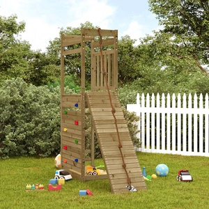 Комбинирано детско съоръжение за игра, импрегниран бор