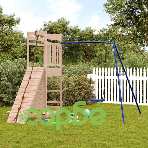 Комбинирано детско съоръжение за игра на открито, бор масив ➤ топ цена ➤ sorbe.bg