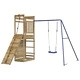 Комбинирано детско съоръжение за игра, импрегниран бор