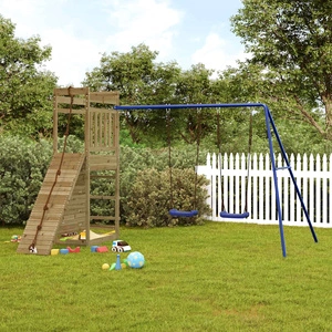 Комбинирано детско съоръжение за игра, импрегниран бор