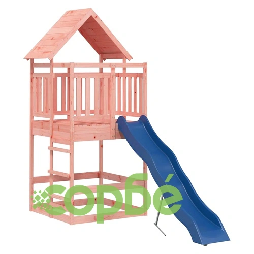 Комбинирано детско съоръжение, масивна дугласка дървесина ➤ топ цена ➤ sorbe.bg