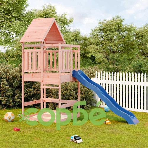 Комбинирано детско съоръжение, масивна дугласка дървесина ➤ топ цена ➤ sorbe.bg