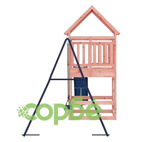 Комбинирано детско съоръжение, масивна дугласка дървесина ➤ топ цена ➤ sorbe.bg