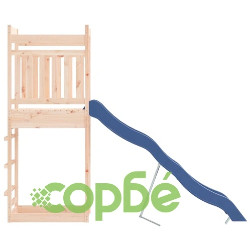 Комбинирано детско съоръжение за игра на открито, бор масив ➤ топ цена ➤ sorbe.bg