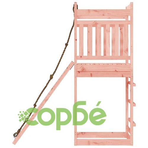 Комбинирано детско съоръжение, масивна дугласка дървесина ➤ топ цена ➤ sorbe.bg