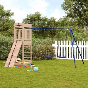 Комбинирано детско съоръжение за игра на открито, бор масив