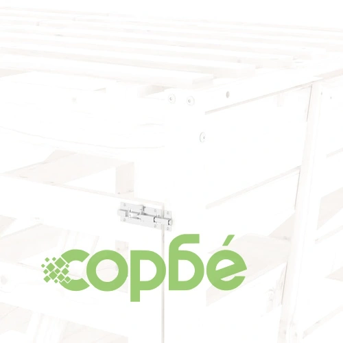 Двоен навес за съхранение на кофи за боклук бор масив ➤ топ цена ➤ sorbe.bg