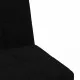 Г-образно разтегателно канапе черно 255x140x70 см плат