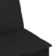 Г-образно разтегателно канапе черно 255x140x70 см плат