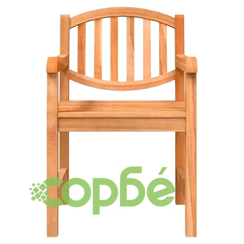 Градински столове, 6 бр, 58x59x88 см, тиково дърво масив ➤ топ цена ➤ sorbe.bg