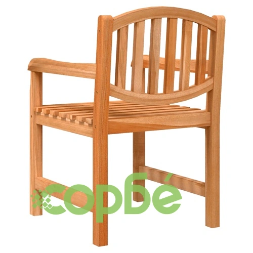 Градински столове, 6 бр, 58x59x88 см, тиково дърво масив ➤ топ цена ➤ sorbe.bg