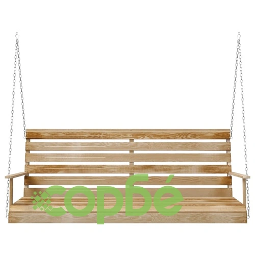 Пейка люлка, импрегниран бор, 155x65x60 см ➤ топ цена ➤ sorbe.bg