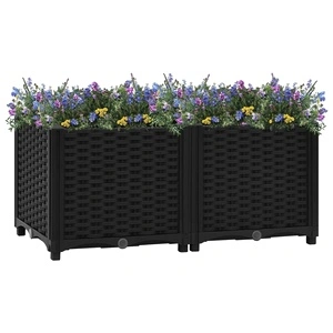 Повдигната леха, 80x40x38 см, полипропилен