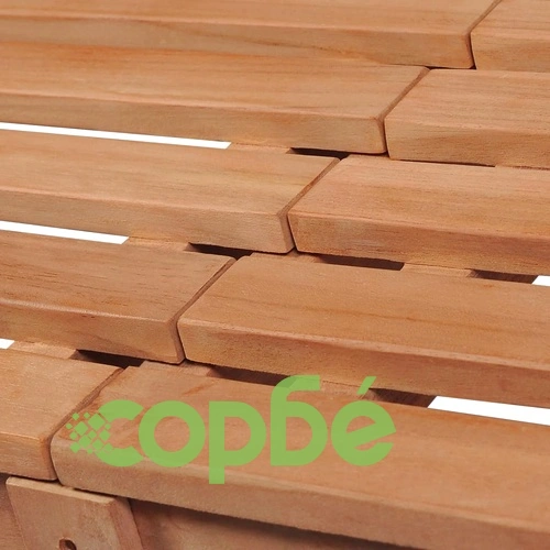 Градинска пейка, 228 см, тиково дърво масив ➤ топ цена ➤ sorbe.bg