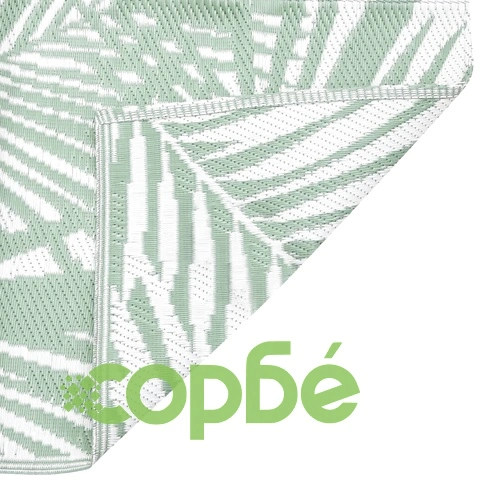 Килим за открито, ARAKIL зелен, 190x290 см, PP ➤ топ цена ➤ sorbe.bg