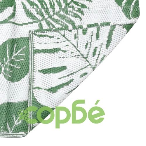 Килим за открито, ARAKIL зелен, 190x290 см, PP ➤ топ цена ➤ sorbe.bg