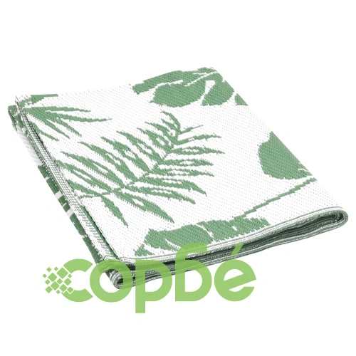 Килим за открито, ARAKIL зелен, 190x290 см, PP ➤ топ цена ➤ sorbe.bg