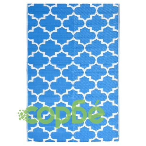 Килим за открито, ARAKIL син, 160x230 см, PP ➤ топ цена ➤ sorbe.bg